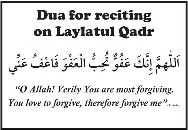 27th Ramadan – The Night of Laylatul Qadr